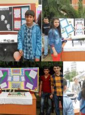 Akçaabat Mehmet Arslantürk Ortaokulundan TÜBİTAK Bilim Fuarı