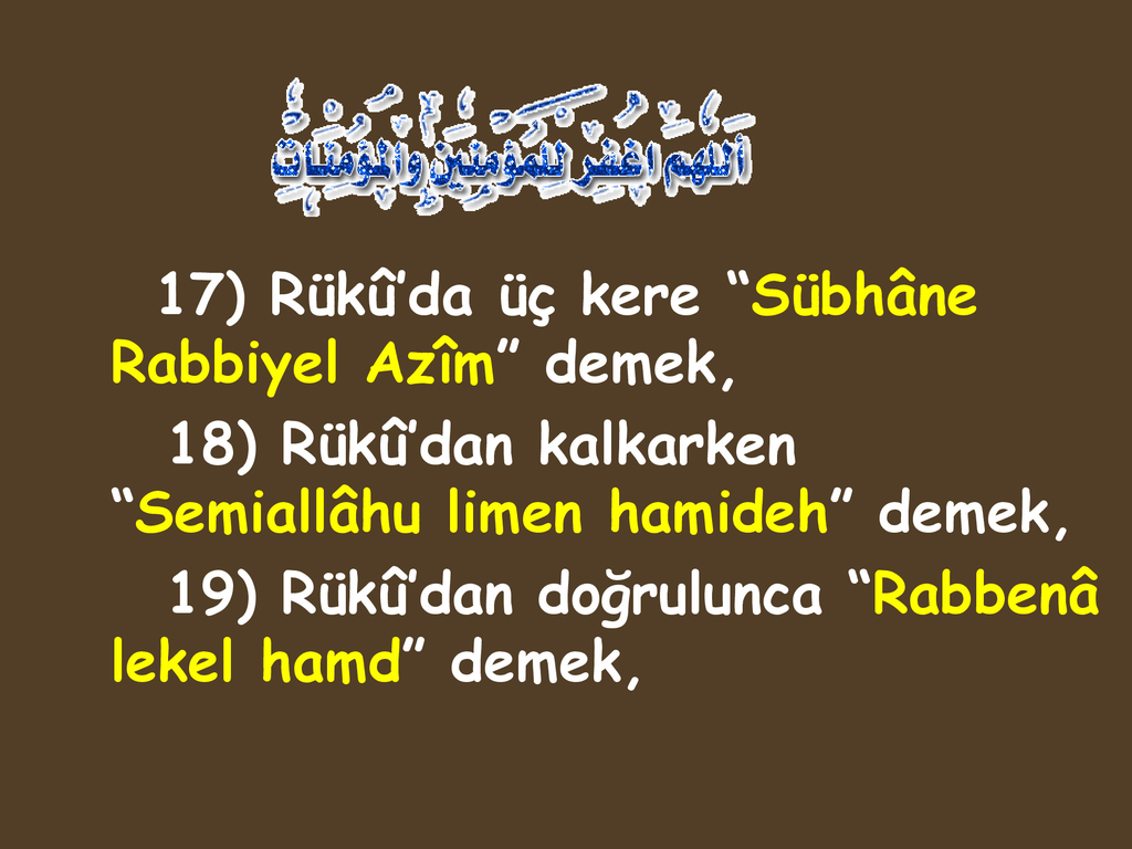 Rabbena Lekel Hamd Ne Demek Rabbena Lekel Hamd Ne Demek